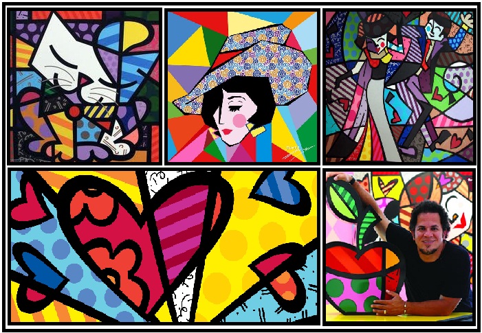 Resultado de imagem para romero britto